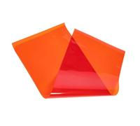 FONDOTIN Película Difusora de Luz Lámina de Corrección de Color Naranja para Iluminación Ambiental Dormitorio y Fotografía con Filtro Gel para Flash y Estroboscopio