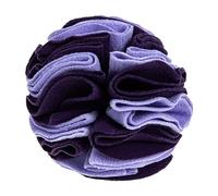 FONDOTIN Pelota para Olfatear Perros Derribar El Juguete del Perro Juguetes para La del Gatito Perro De Juguete Juguete Interactivo para Perros Forro Polar Lavender