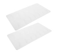 FONDOTIN Piel Sintética Para Práctica De Tatuajes 2 Unidades Tamaño Mediano Doble Cara Para Cejas Principiantes Práctica De Maquillaje Facial y Micropigmentación