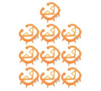 FONDOTIN Pinzas Nasales para Destete de Terneros 10 Unidades Herramienta para Ganado Vacuno Accesorio ABS Reforzado para Evitar la Succión Suministros para Ganado y Destete Seguro en