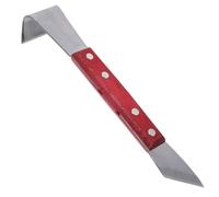 FONDOTIN Raspador de Corteza Manual Mango de Madera Doble Uso, Herramienta para Jardinería y Huerto, Cortador de Corteza para Árboles Pequeños y Medianos, 1 Unidad, Color Aleatorio