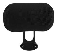 FONDOTIN Reposacabezas para Silla de Computadora Ajustable en Altura, Cojín Ergonómico para Cabeza y Cuello, Almohada para Silla de Oficina Negra, Accesorio para Muebles de Oficina en