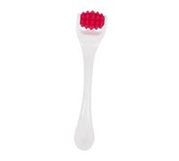 FONDOTIN Rodillo Facial De Silicona Masajeador De Ojos y Rostro 1 Unidad Tamaño Pequeño Masaje Relajante Para Mujer Uso Doméstico Portátil Color Rosa Fucsia