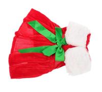 FONDOTIN Ropa De Invierno para Perros Pequeños Diseño De Santa Suéter De Peluche Cálido y Transpirable para Fiestas y Uso Diario