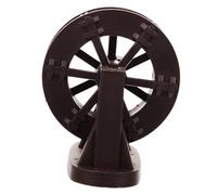 FONDOTIN Rueda de Fuente de Plástico Resistente para Decoración de Peceras y Estanques Micro Rueda de Agua DIY para Paisaje de Escritorio Feng Shui Ligera y Duradera