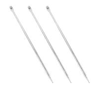 FONDOTIN Set de 3 Varillas de Puesta a Tierra Metálicas para Generadores y Sistemas de Antena, Ideales para Uso Doméstico