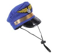 FONDOTIN Sombrero para Mascotas Ajustable Estilo Piloto, Gorro Divertido para Perros y Gatos, Accesorio para Fotos y Decoración de Fiesta de Mascotas, Adecuado para Halloween y Eventos