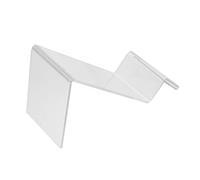 FONDOTIN Soporte Acrílico Transparente para Zapatos De Niño Soporte De Exhibición para Calzado Infantil Estante para Organizar y Mostrar Zapatillas Base Ligera y Resistente para Tiendas