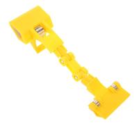 FONDOTIN Soporte de Abrazadera Doble para Pintura y Dibujo, Clip de Plástico Amarillo para Caballetes, Mejora Eficiencia y Ahorra en Bocetos Artísticos