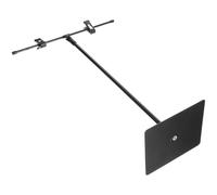 FONDOTIN Soporte de Póster Ajustable de Acero Inoxidable T Exhibidor de Carteles para Mesa Soporte Publicidad Resistente y Fácil de Instalar para Eventos y Tiendas