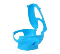 FONDOTIN Soporte para Aves para Alimentación y Evaluación, Marco Resistente De Plástico, Accesorio para Jaulas De Pájaros y Manejo Fácil