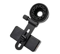 FONDOTIN Soporte para Teléfono Ajustable Clip para Fotografía Adaptador para Telescopio Monocular y Binoculares Compatible Fotografía Astronómica Uso Exteriores y Observación Naturaleza