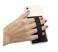 FONDOTIN Soporte para telefono Tarjetero para Celular Soporte para Celular Titular de crédito para el teléfono Pegar en Soporte para teléfono Bolsillo botón de Dedo