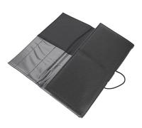FONDOTIN Tijeras Transportar y Proteger Fácil Material de Goma Tejido Bolsa para Gran Capacidad Herramientas en Color Negro Salón Profesional de Peluquería