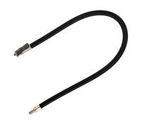 FONDOTIN Tubo de Extensión para Inflador de Aire de Neumáticos 60 Cm, Manguera Rápida de Presión para Bomba Automotriz, Adaptador Versátil Compatible Bicicletas y Coches, Accesorio