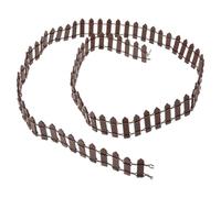 FONDOTIN Valla en Miniatura de Madera para Decoración de Jardín Pequeño, Adecuada para Suculentas y Proyectos de Jardinería en Macetas y Microespacios