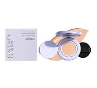 Fondotinta Air Cushion, correttore Air Cushion opaco a lunga tenuta, leggero e anti-oleosità, coprente, waterproof e anti-oleosità, effetto trucco a lunga tenuta, adatto a tutti i tipi di pelleFondoti