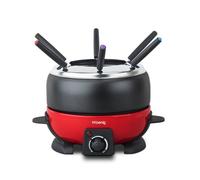 H.Koenig ALP1800 - Fondue, capacidad de 2 l, 800 W, color rojo