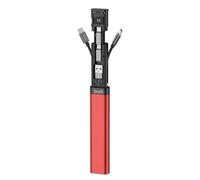 fonefunshop Budi Universal Travel USB Cable Adapter Set, Phone Charging, Data Sync & OTG - Red