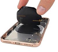 fonefunshop NFC QI - Bobina de carga inalámbrica y cable de antena compatible con iPhone Xs Max