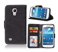 Fonejacket para Samsung Galaxy Young 2 G130 Funda para Teléfono, Funda, Cartera, Ranuras, Cuero Artificial / Gel - Negro