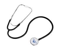 Fonendoscopio doble campana | Aluminio | Negro | Mobiclinic