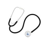 Fonendoscopio doble campana | Aluminio | Negro | Mobiclinic