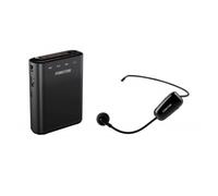 Fonestar ALTA-VOZ-W30 Amplificador de Voz Portátil USB/MicroSD/MP3 con Micrófono Inalámbrico Negro