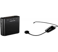 FONESTAR ALTA-VOZ-W30 Amplificador de Voz Portátil USB/MicroSD/MP3 con Micrófono Inalámbrico Negro