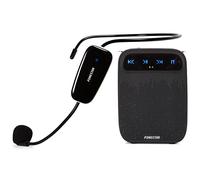 FONESTAR Amplificador PORTÁTIL Alta-Voz-W 18W MAX. MICRÓFONO INALÁMBRICO UHF Grabador/Reproductor USB/MICROSD/MP3 Bat 2000MAH