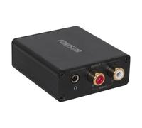 FONESTAR Convertidor de Audio Digital a Analógico FO-41DAH (2 Canales, Óptico/Coaxial)