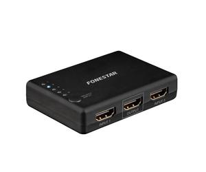 Fonestar FO-22SW51 Switch HDMI 5x1 4K 60Hz con Mando a Distancia