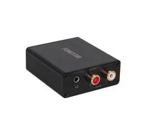 Fonestar FO-41DAH Convertidor de Óptico Hembra + RCA Hembra Digital + Jack 3.5mm