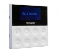 Fonestar - KS-WALL sistema de audio para el hogar Minicadena de música para uso doméstico 30 W Negro, Gris, Blanco