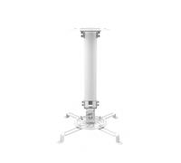 FONESTAR SOPORTE DE TECHO SPR-549B PARA PROYECTOR ORIENTABLE EXTENSIBLE PESO MAX. SOPORTADO 13.5KG BLANCO