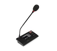 FONESTAR ZS-200M Micrófono con selector de Zonas para Sistema de megafonía y Alarma por Voz EN 54 ZS