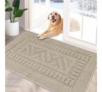 FONEYI Tapete para Puerta de Interior, tapete para Puerta Delantera y Trasera, 24 x 36 Pulgadas, tapete de Entrada de Goma Antideslizante, Lavable a máquina, tapete de Entrada Absorbente de bajo