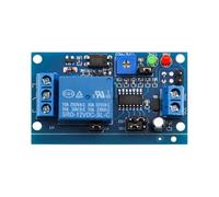 FONGKNOX Módulo de retardo de relé de 12 V CC, temporizador de encendido/apagado de 0,1 s a 360 s, alta precisión, alta capacidad antiinterferencia, para sistema de hogar inteligente, ala