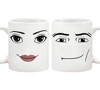 Fonhark Funny Gamer - Juego de tazas para hombre y mujer, taza de café novedosa de 11 onzas, paquete de 2