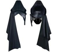 FonHNDG Armadura vintage para los hombros Armadura medieval vintage, capa de un solo hombro, disfraz gótico punk con cordones for cosplay(Color 1,L)