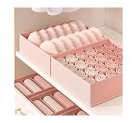 FonHNDG Caja para guardar ropa interior 3 Unids/set-ropa Interior Sujetador Caja De Almacenamiento Calcetines Ropa Organizador Gabinete Cajón(Pink)