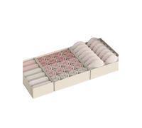 FonHNDG Caja para guardar ropa interior 3pcs/Set -Underwear Bra Socks Storage Box Underwear Organizer Wardrobe Organi(Color3)