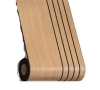 FonHNDG Papel pintado con aislamiento térmico Papel pintado autoadhesivo 3D de 0,4 x 2,8 m, con textura madera y pasta desmontable, apto for techos(Color 4)