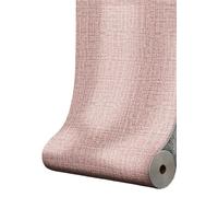 FonHNDG Papel pintado con aislamiento térmico Papel tapiz autoadhesivo for pared, decoración del hogar, a prueba de moho y for dormitorio(Pink)