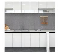 FonHNDG Papel pintado resistente a la grasa para la cocina Papel pintado impermeable de mármol 80cm for gabinetes cocina decoración baño lámina autoadhesiva renovación(Color 601,0.6M X 3.0M)