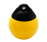 FonHNDG Pelota amortiguadora para Muelle Boya de Anclaje Redonda for Defensa Barco Alta Resistencia, Bola Parachoques for Muelle, protección Inflable, boya Amarre Marina Amarilla