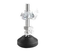 FonHNDG Pies Ajustables para Equipos Patas niveladoras giratorias M8 M10 M12, Patas Ajustables for Muebles, for y Equipos mecánicos(50XM8X80)