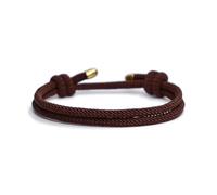 FonHNDG Pulsera de cuerda trenzada 10 Uds. Pulseras de cuerda tejidas hechas a mano for hombres y mujeres pulsera ajustable for parejas for hacer accesorios DIY(20)