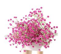 FonHNDG Ramas de Flores Artificiales 5/10/20 Piezas Flores Artificiales de plástico DIY Ramos Florales for decoración del hogar Hecha a Mano for Fiesta Boda(Color6,10pcs)