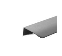 FonHNDG Tiradores para armarios de cocina 10 tiradores ocultos sencillos for puertas de cocina y armarios(Grey,300mm)